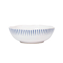 Load image into Gallery viewer, Juliska Sitio Stripe Delft Blue Coupe Bowl
