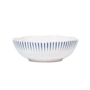 Juliska Sitio Stripe Delft Blue Coupe Bowl