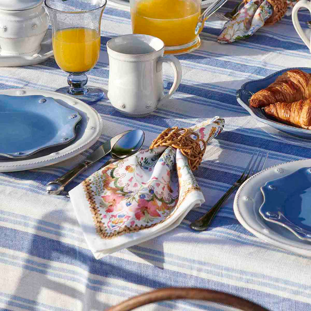 Juliska Sofia Multi Napkin on place setting