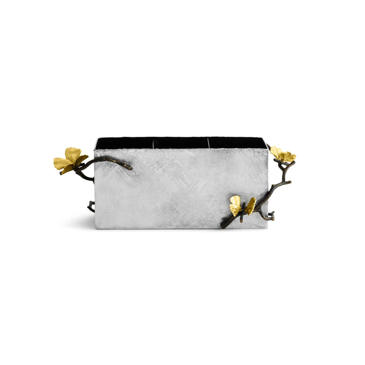 Michael Aram Butterfly Ginkgo Cutlery Caddy - Triple