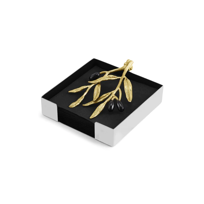 Michael Aram Olive Branch Cocktail Napkin Holder