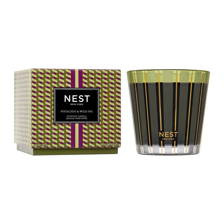 Nest Pistachio & Wild Fig 3-Wick Candle