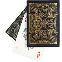 Load image into Gallery viewer, misc goods co Black Playing Cards details
