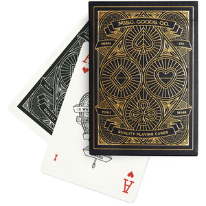 misc goods co Black Playing Cards details