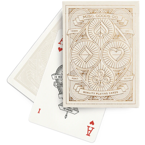 misc goods co Ivory Playing Cards details
