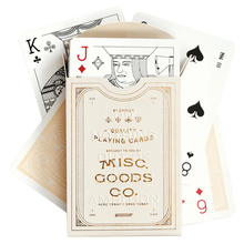 Load image into Gallery viewer, misc goods and co Ivory Playing Cards
