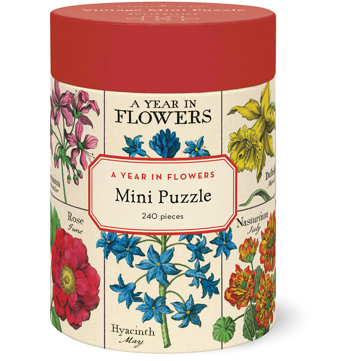 A Year in Flowers Mini Puzzle
