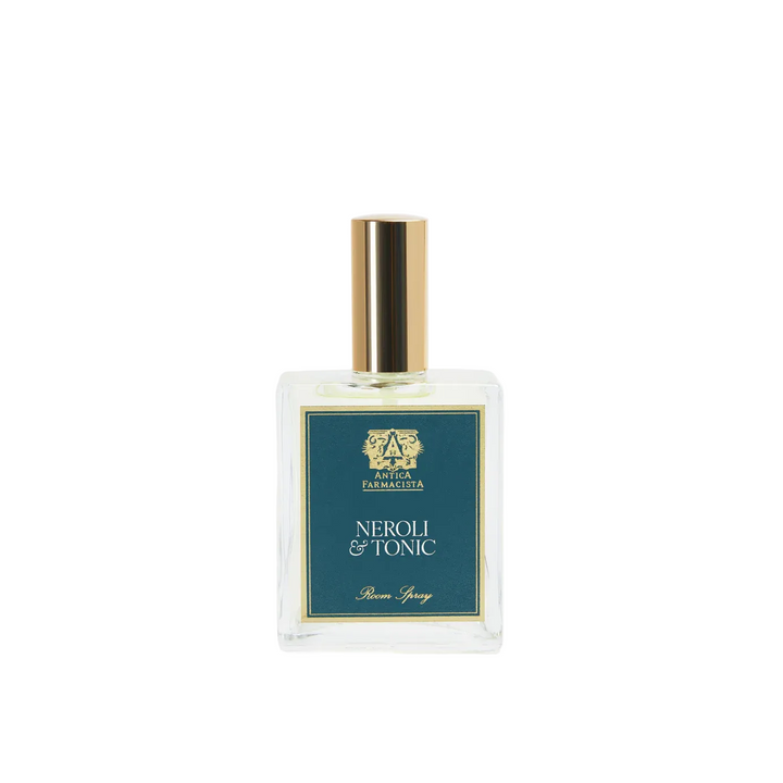 Bottle of 'Neroli & Tonic' room spray by Anica Farmacista 