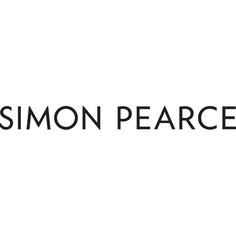 Simon Pearce logo on a white background