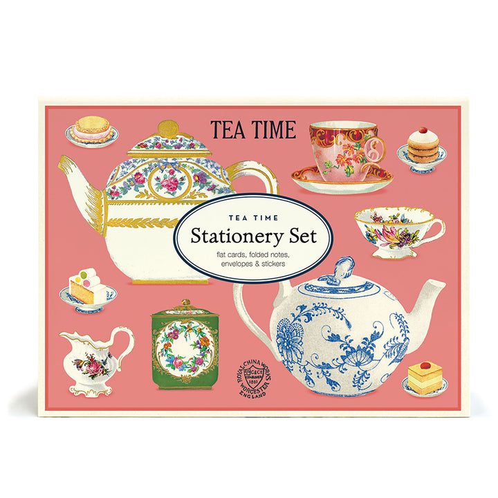 Tea Time Stationery Set