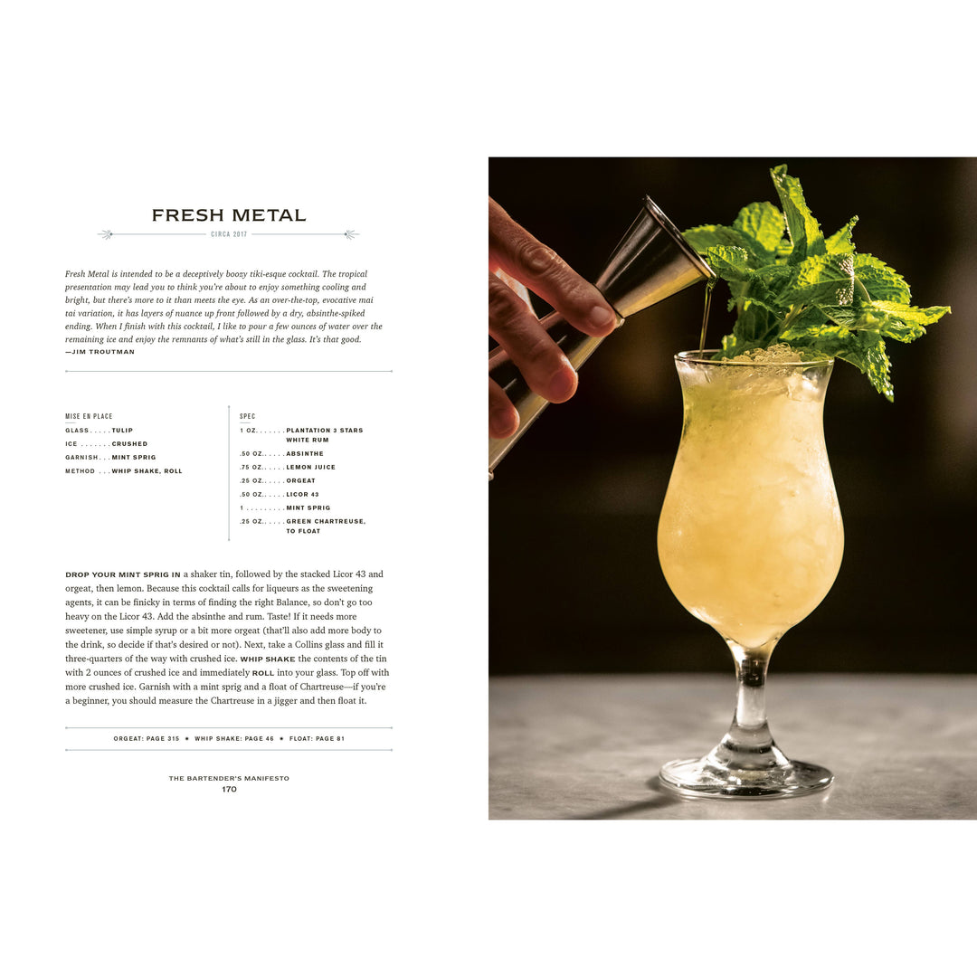 The Bartender's Manifesto
