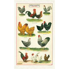 Load image into Gallery viewer, Chickens Tea Towel
