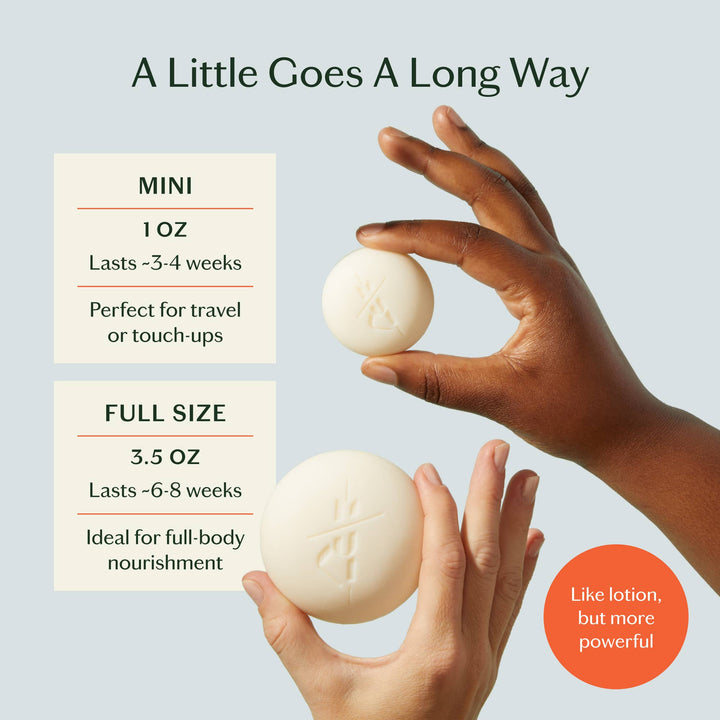 Unscented Stone Deep Moisturizing Lotion Bar