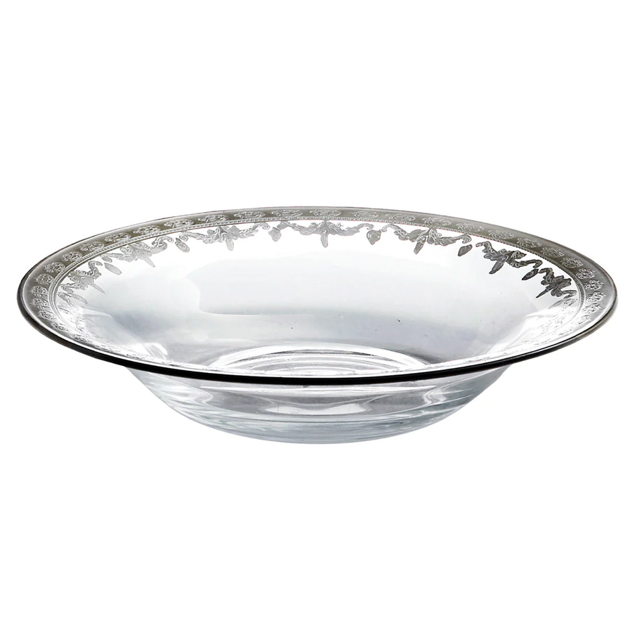 Arte Italica Vetro platinum Pasta soup bowl