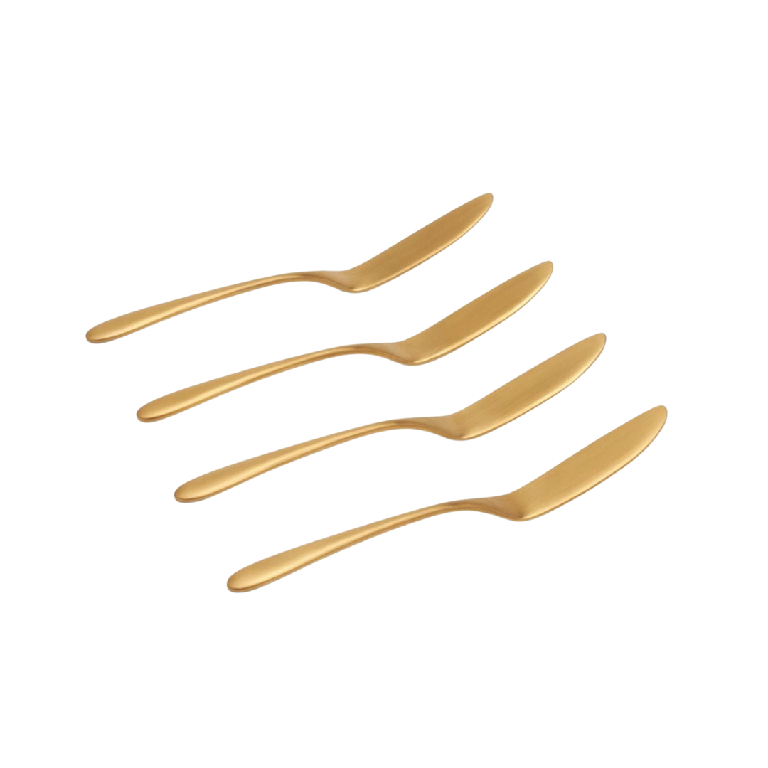 Alba Gold Cheese Spreader Set