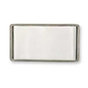 Match Pewter Guest Towel Tray