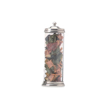 Load image into Gallery viewer, Match Pewter Glass Canisters

