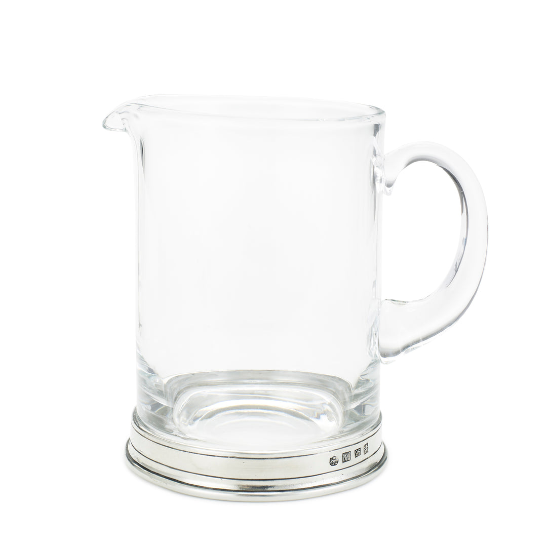 Match Pewter Branch Bar Pitcher, Crystal