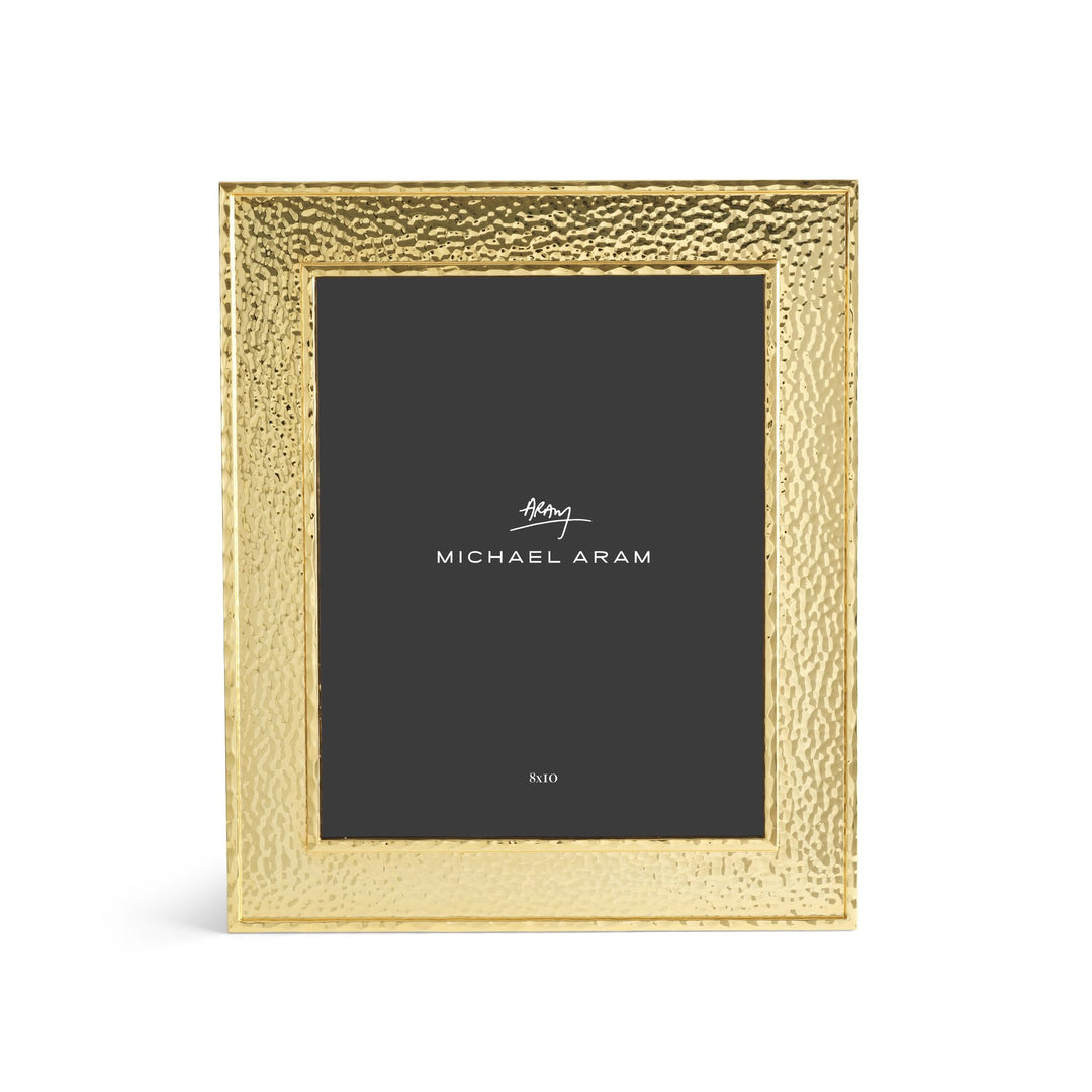 Michael Aram Hammertone 8x10 Frame in Gold