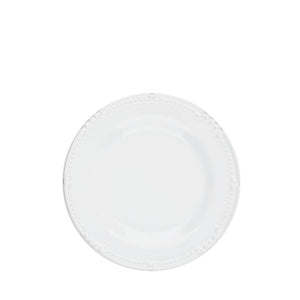 Isabella Pure White Bread Plate