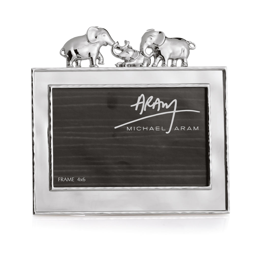 Michael Aram Elephant Frame 4x6, Silver