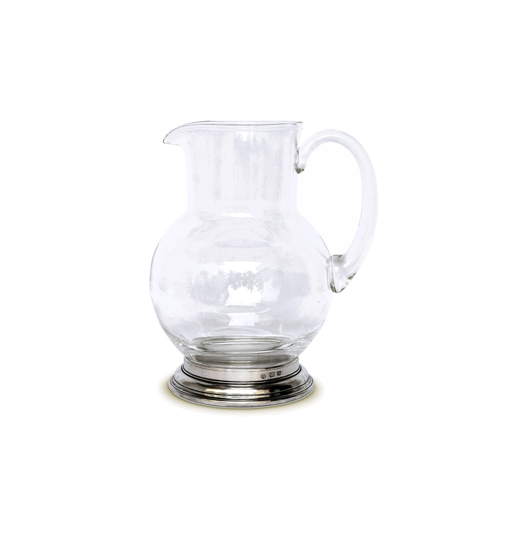 Match Pewter Glass Pitcher