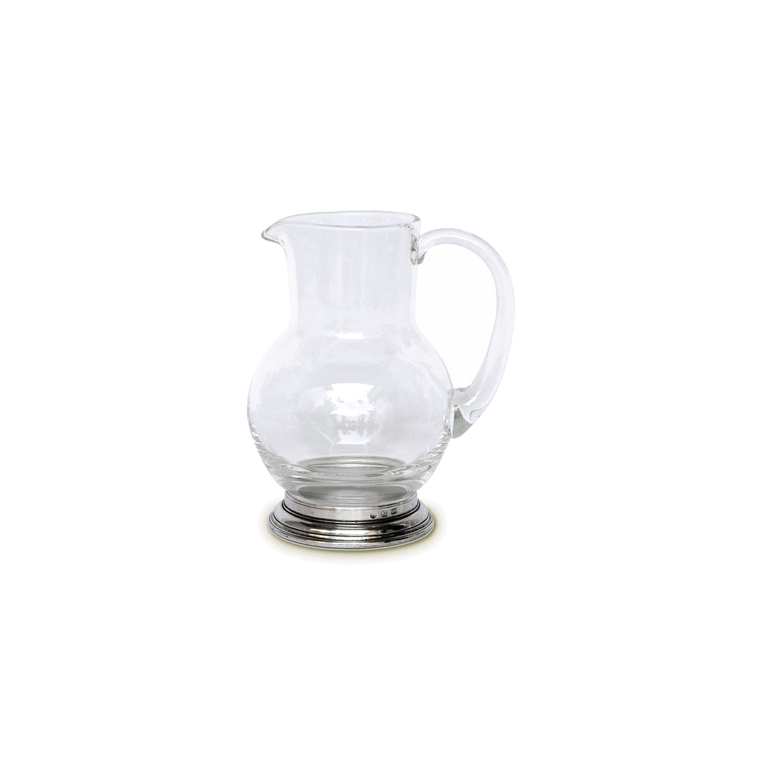 Match Pewter Glass Pitcher