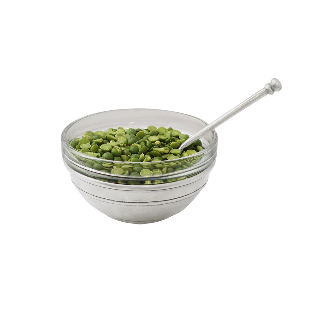 Match Pewter Condiment Uno w/  Spoon