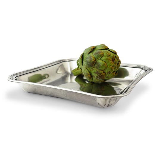 Match Pewter Lorenzo Square Serving Dish