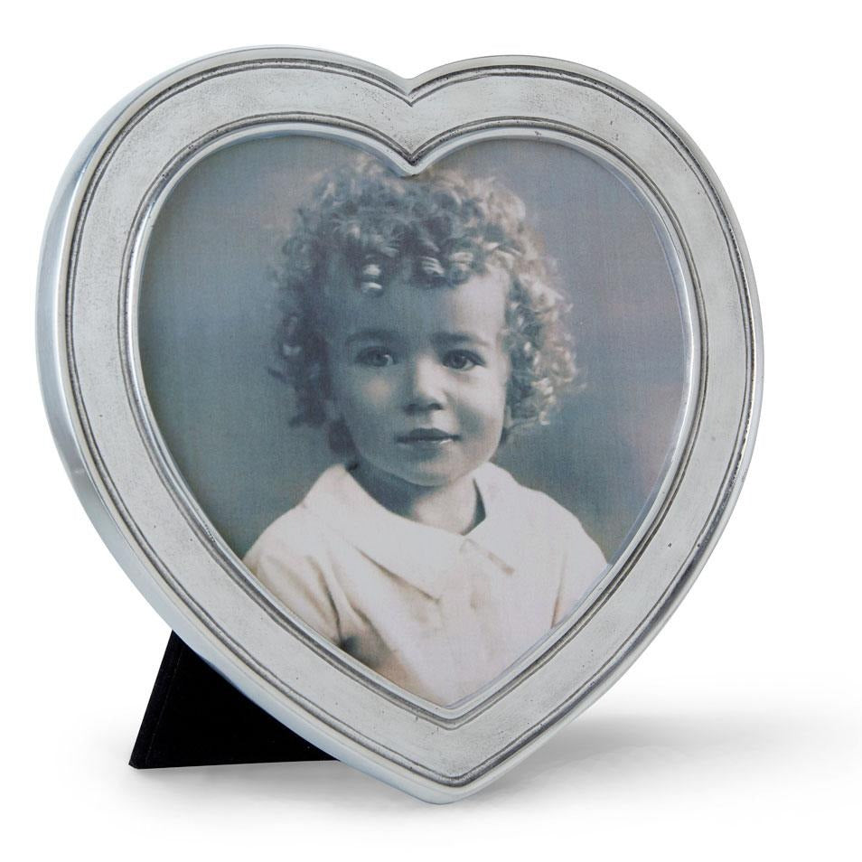 Match Pewter Heart Frame