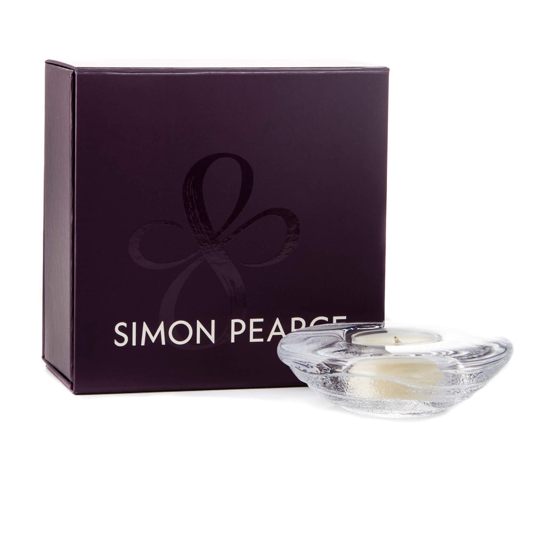 Simon Pearce Thetford Tealight in a Gift Box