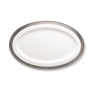 Match Pewter Convivio Oval Serving Platter, Small
