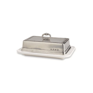 Match Pewter Convivio Double Butter Dish