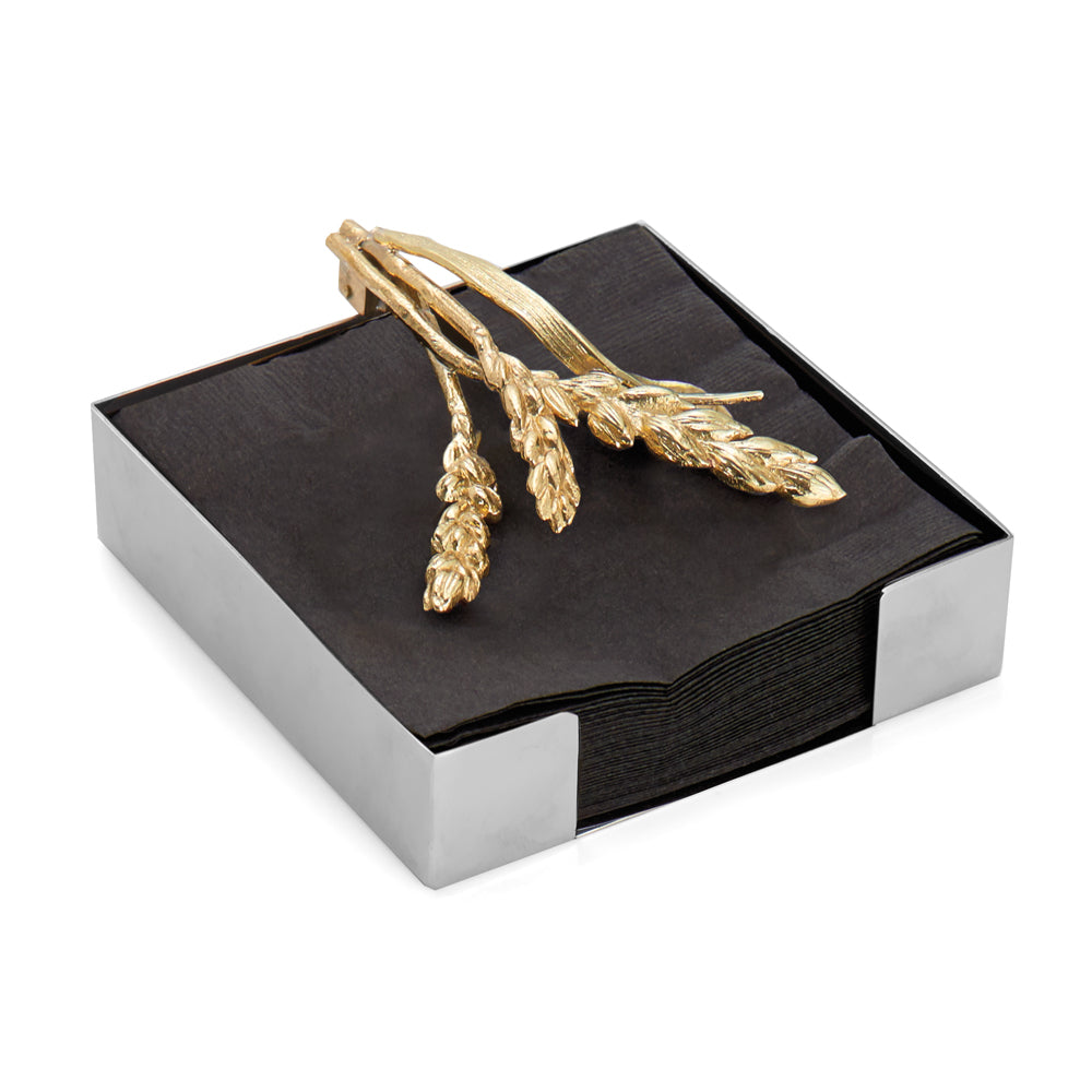 Michael Aram Wheat Cocktail Napkin Holder