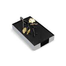 Load image into Gallery viewer, Michael Aram Butterfly Ginkgo Guest Towel Holder
