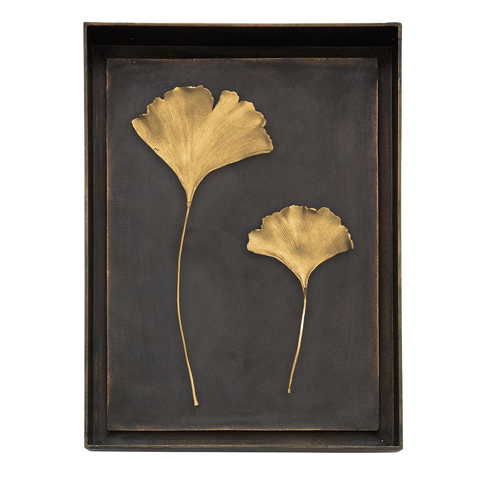 Michael Aram Ginkgo Leaf Shadow Box