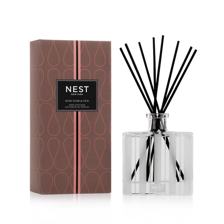 Nest Rose Noir & Oud Reed Diffuser