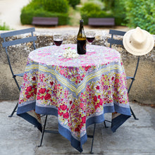 Load image into Gallery viewer, Jardin Red &amp; Grey Tablecloth
