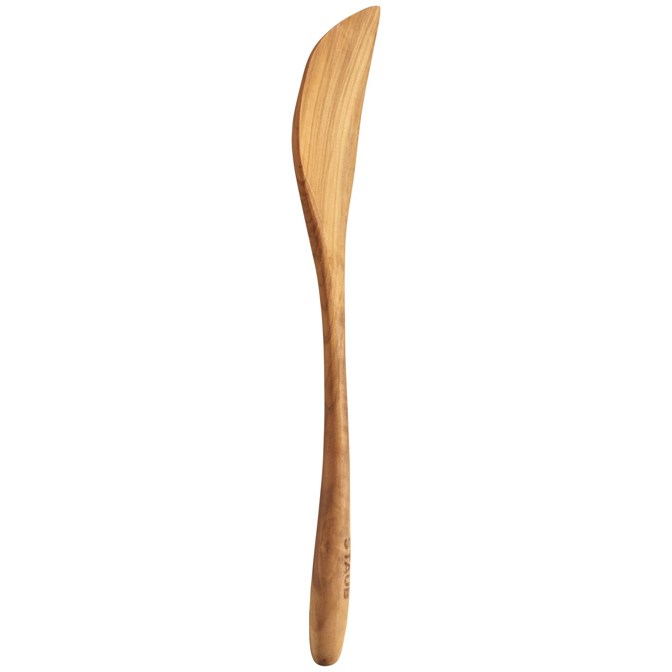 Scanwood: Olivewood Deluxe Curved Spatula 12 inch