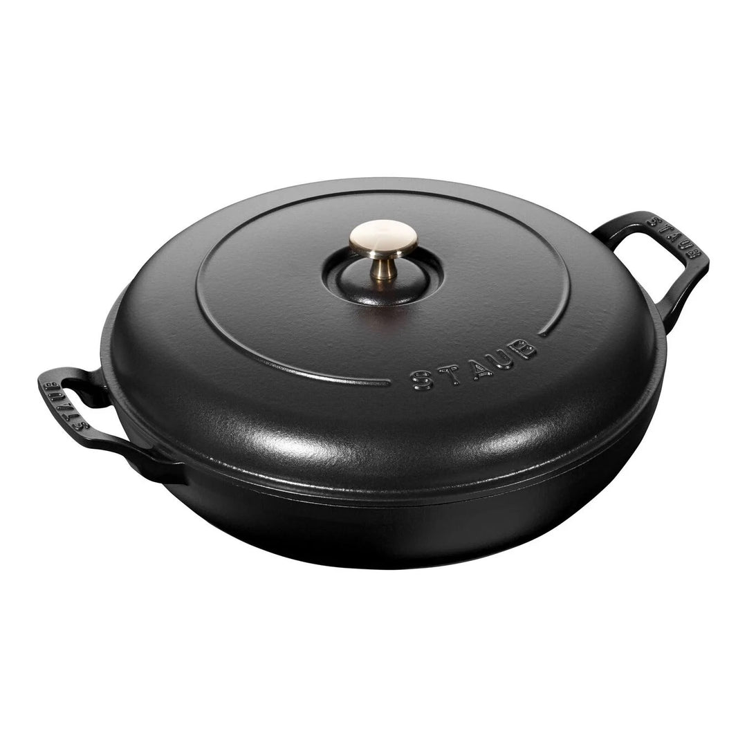 Staub 3.5 quart Braiser in Black