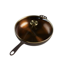 Load image into Gallery viewer, Smithey No. 11 Deep Skillet w/ Glass Lid
