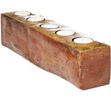 Load image into Gallery viewer, Gold 5 Tea Light Holder
