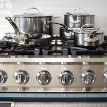 Load image into Gallery viewer, hestan NanoBond Stockpot skillet covered sauce pan set stovetop
