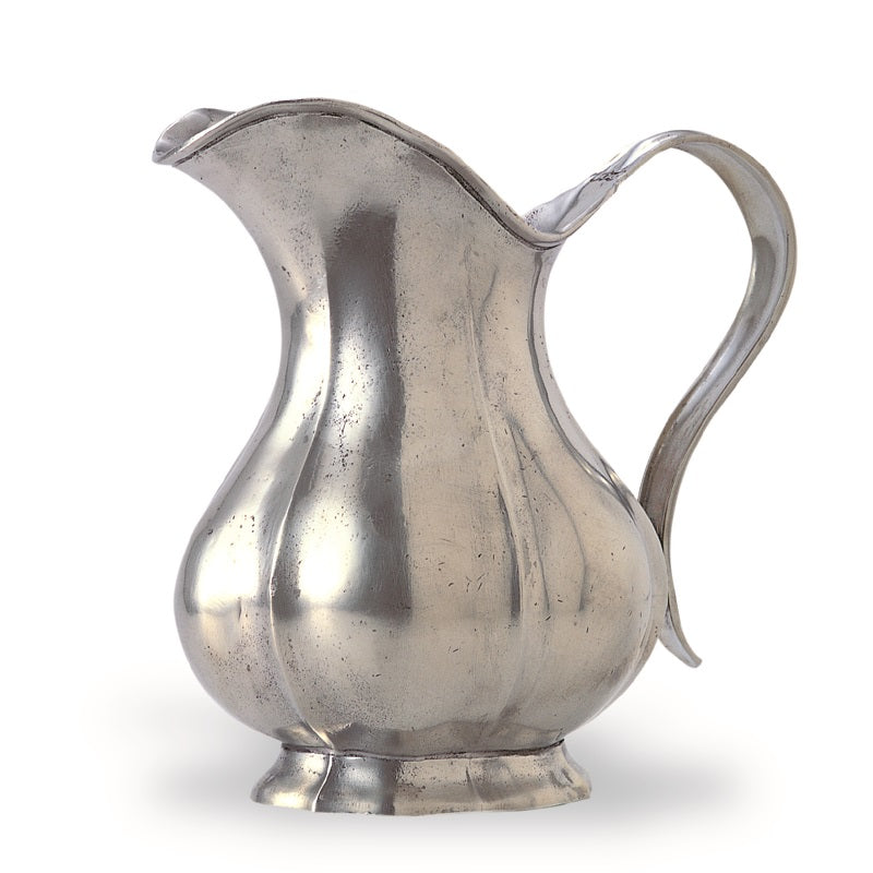 Match Pewter Fluted Pitcher