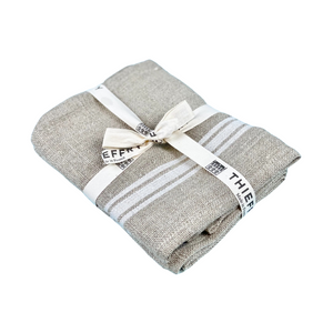 Linen Dish Towel in white Set of 2