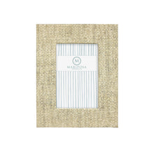 Load image into Gallery viewer, Mariposa Sand Faux Grasscloth Frame
