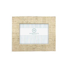 Load image into Gallery viewer, Mariposa Sand Faux Grasscloth Frame
