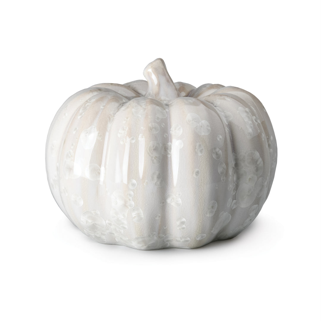 Simon Pearce Candent Crystalline Pumpkin, Large