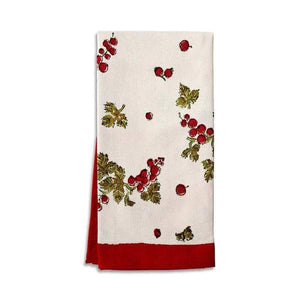 Gooseberry Red & Green Tea Towel