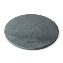 Load image into Gallery viewer, Simon Pearce Round Grey Soapstone Board
